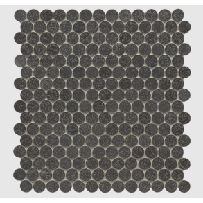 Basalt Penny Round - basalt tile